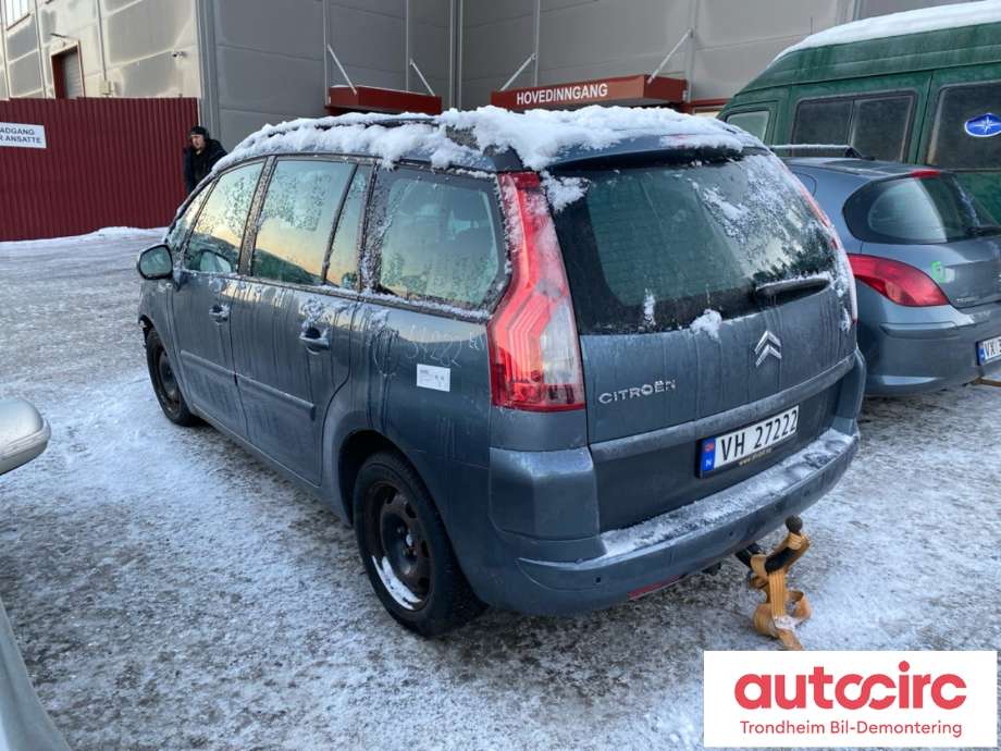Citroën C4, Picasso 2006-2013 (Type I) , Motorkode: 9H01, Girkassekode: 2452J3