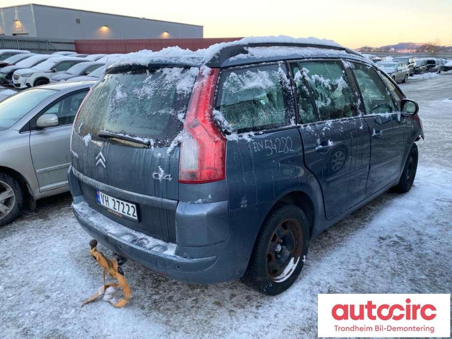 Citroën C4, Picasso 2006-2013 (Type I) , Motorkode: 9H01, Girkassekode: 2452J3