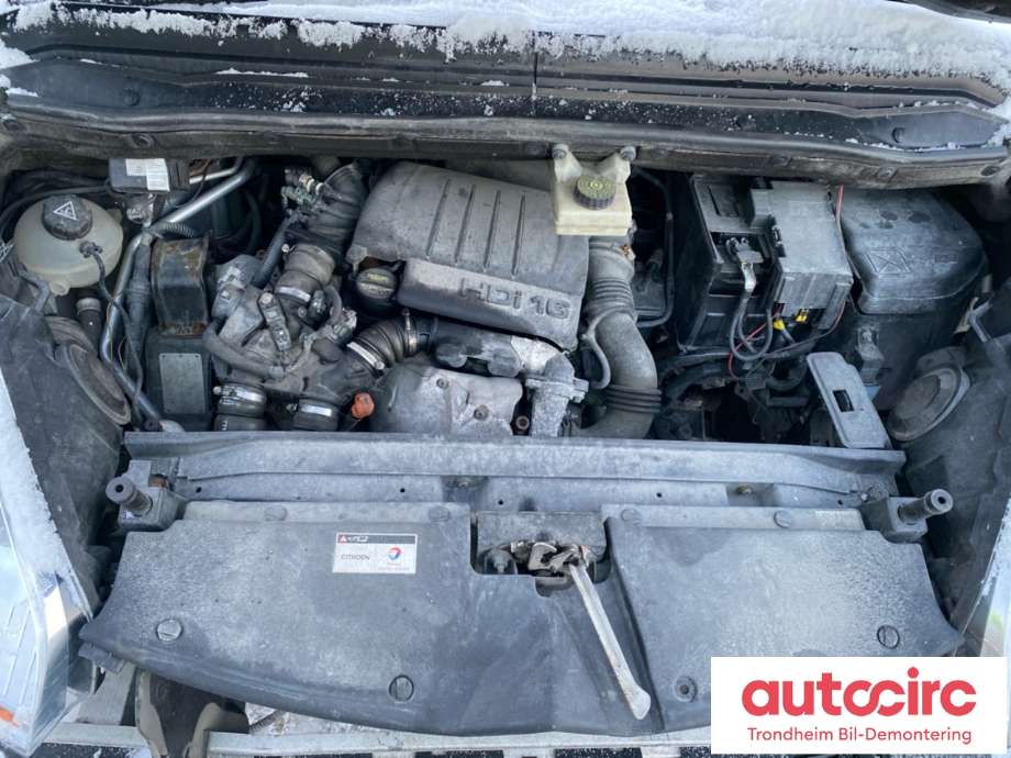 Citroën C4, Picasso 2006-2013 (Type I) , Motorkode: 9H01, Girkassekode: 2452J3