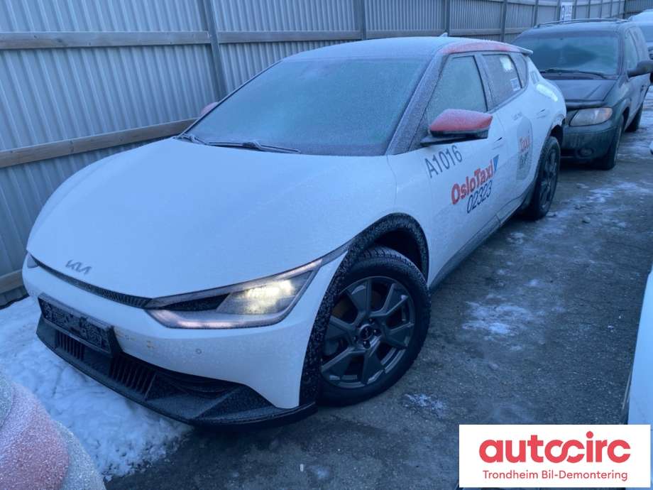 Kia EV6, 2021->>  delebil , Motorkode: EM17PCV0041P, Girkassekode: TRINNLØS