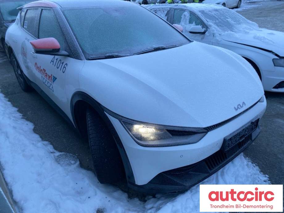 Kia EV6 2021-->> delebil , Motorkode: EM17PCV0041P, Girkassekode: TRINNLØS
