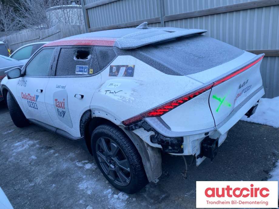 Kia EV6 2021-->> delebil , Motorkode: EM17PCV0041P, Girkassekode: TRINNLØS