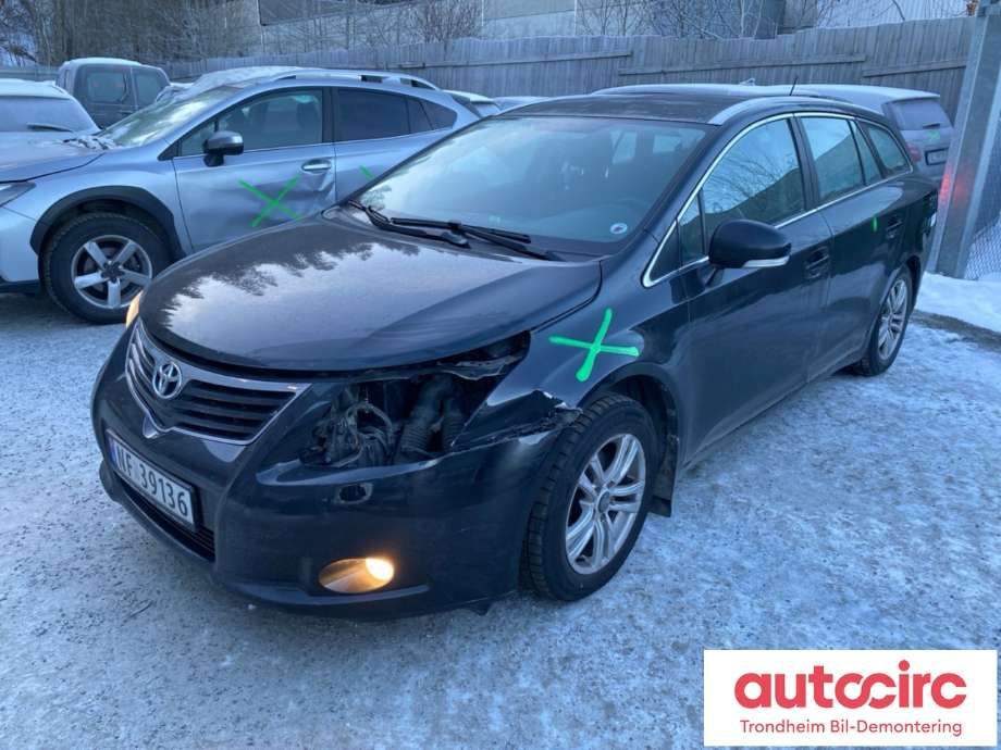 Toyota Avensis 2009-2015 (Type III, Fase 1) , Motorkode: 1ZR-FAE, Girkassekode: 3030005060