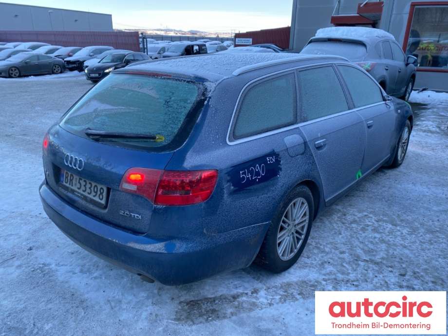 Audi A6 2005-2008 (Type III, Fase 1) (C6) (C6), Motorkode: BRE, Girkassekode: JFL