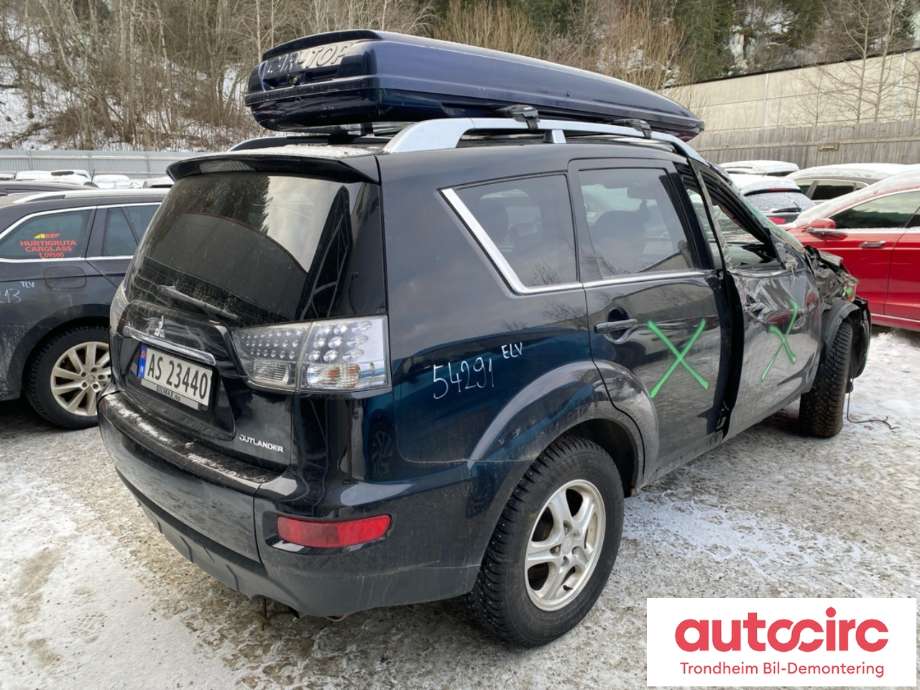 Mitsubishi Outlander 2010-2012 (Type II, Fase 2) , Motorkode: 4B11, Girkassekode: 2700A262
