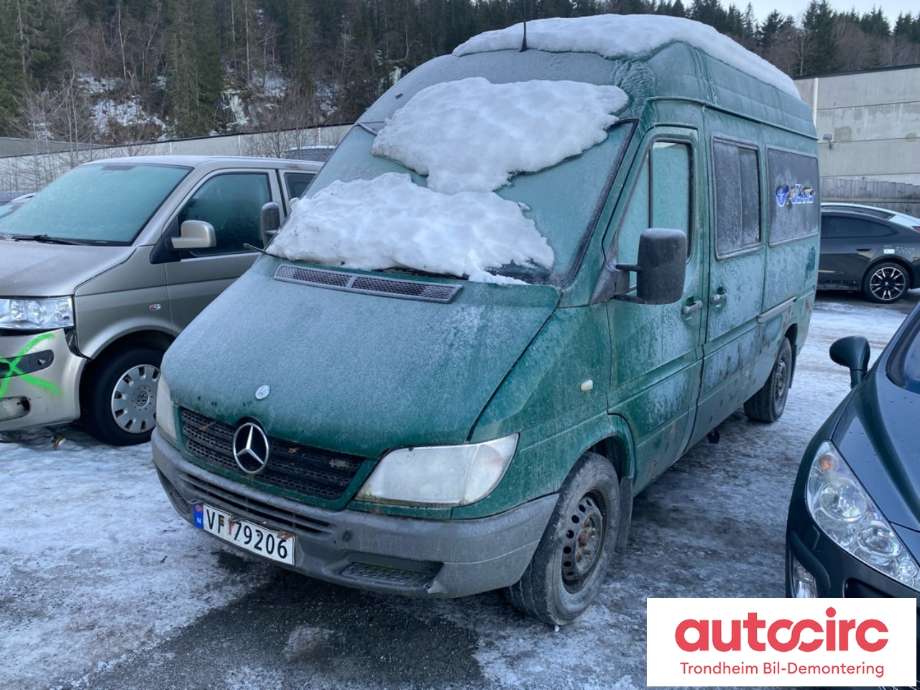 Mercedes Sprinter 2006-2013 (Fase 1) (906) (906), Motorkode: 611981, Girkassekode: A 001 260 36 00