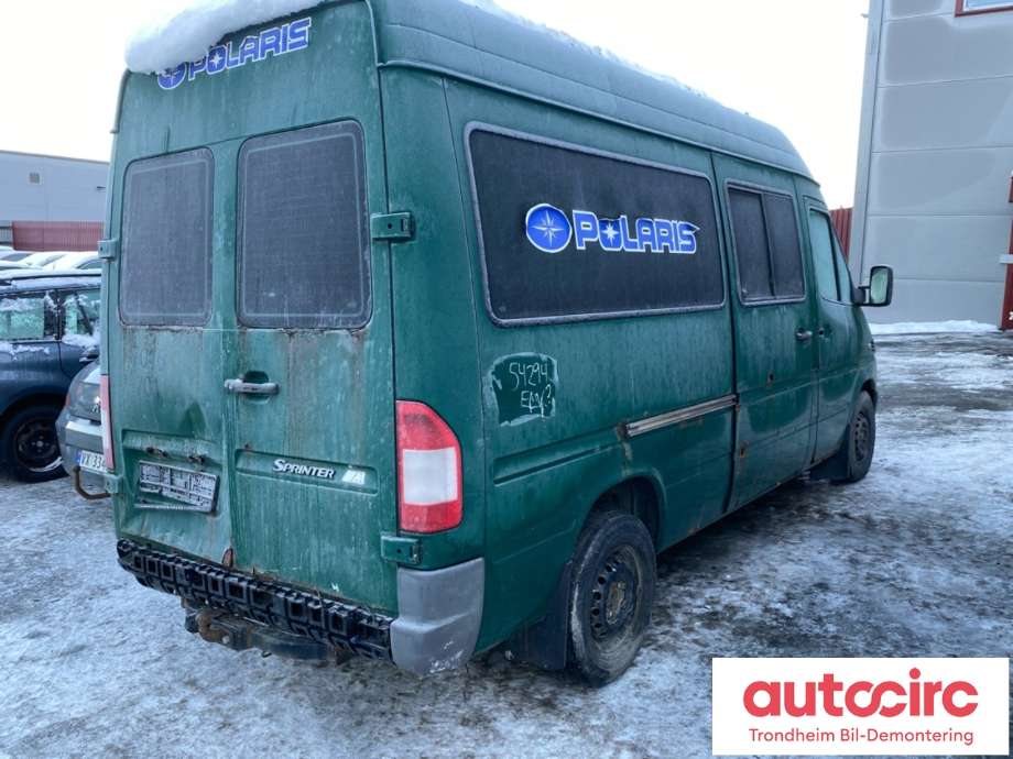 Mercedes Sprinter 2006-2013 (Fase 1) (906) (906), Motorkode: 611981, Girkassekode: A 001 260 36 00