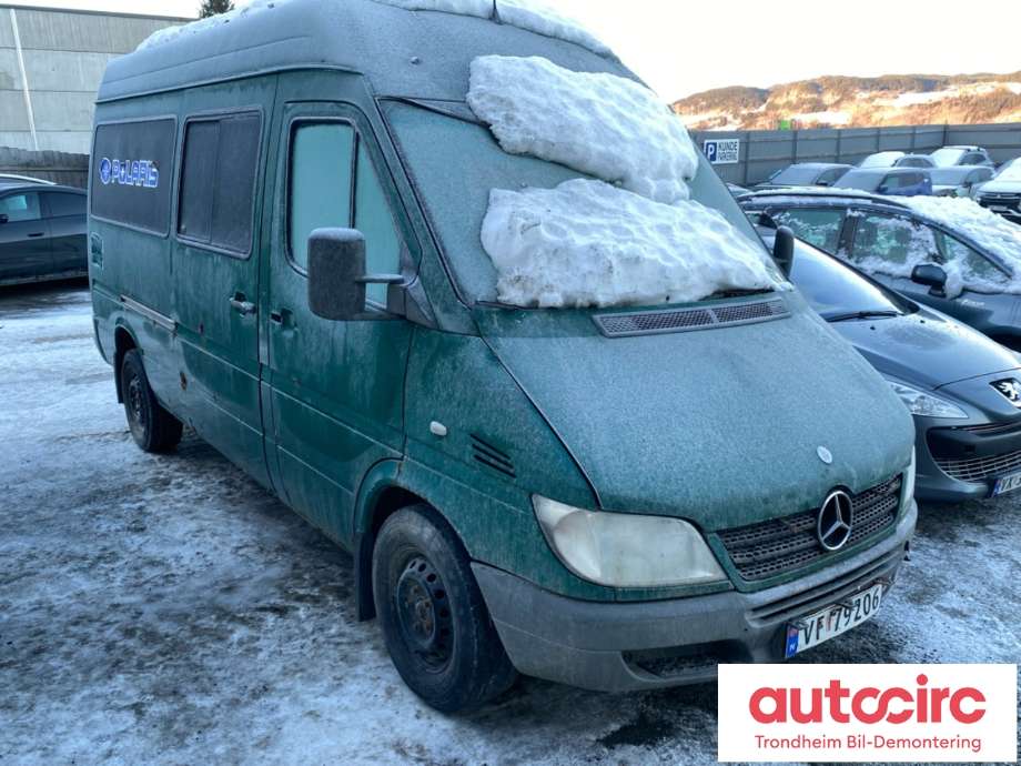 Mercedes Sprinter 2006-2013 (Fase 1) (906) (906), Motorkode: 611981, Girkassekode: A 001 260 36 00