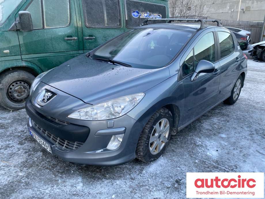 Peugeot 308 2007-2011 (Type I, Fase 1) , Motorkode: 9HV/DV6TED4B, Girkassekode: 2222YC