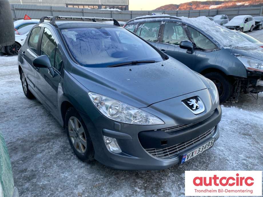 Peugeot 308 2007-2011 (Type I, Fase 1) , Motorkode: 9HV/DV6TED4B, Girkassekode: 2222YC