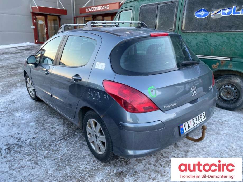 Peugeot 308 2007-2011 (Type I, Fase 1) , Motorkode: 9HV/DV6TED4B, Girkassekode: 2222YC