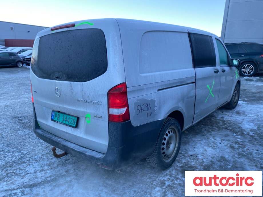Mercedes Vito 2014-->> (W447) (W447), Motorkode: 651.950, Girkassekode: 722.965
