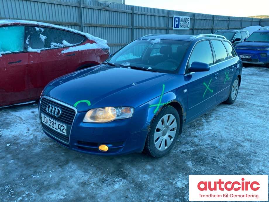 Audi A4 2004-2008 (Type III) (B7) (B7), Motorkode: BFB, Girkassekode: GJW
