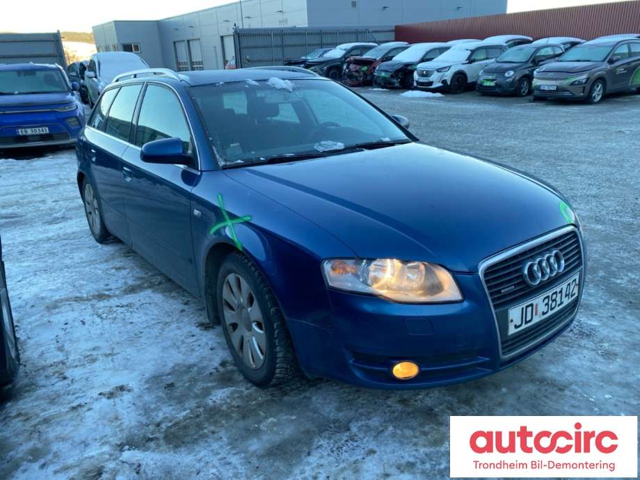 Audi A4 2004-2008 (Type III) (B7) (B7), Motorkode: BFB, Girkassekode: GJW