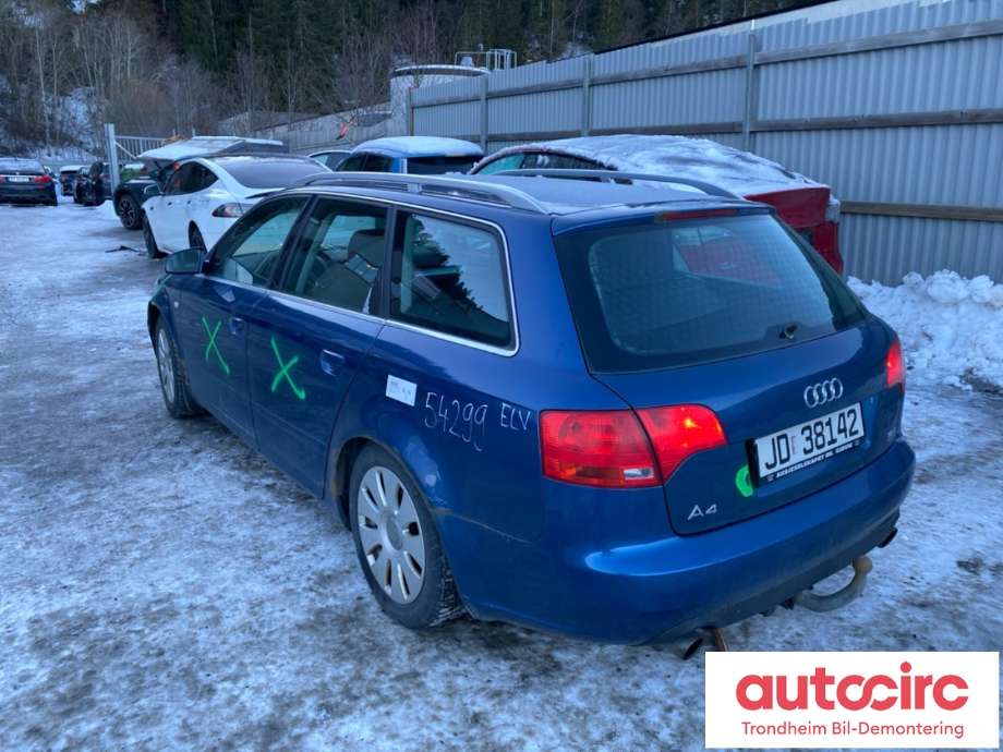 Audi A4 2004-2008 (Type III) (B7) (B7), Motorkode: BFB, Girkassekode: GJW