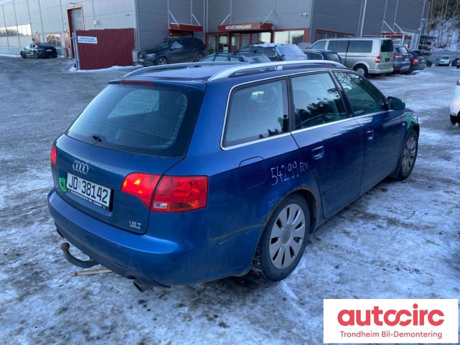 Audi A4 2004-2008 (Type III) (B7) (B7), Motorkode: BFB, Girkassekode: GJW
