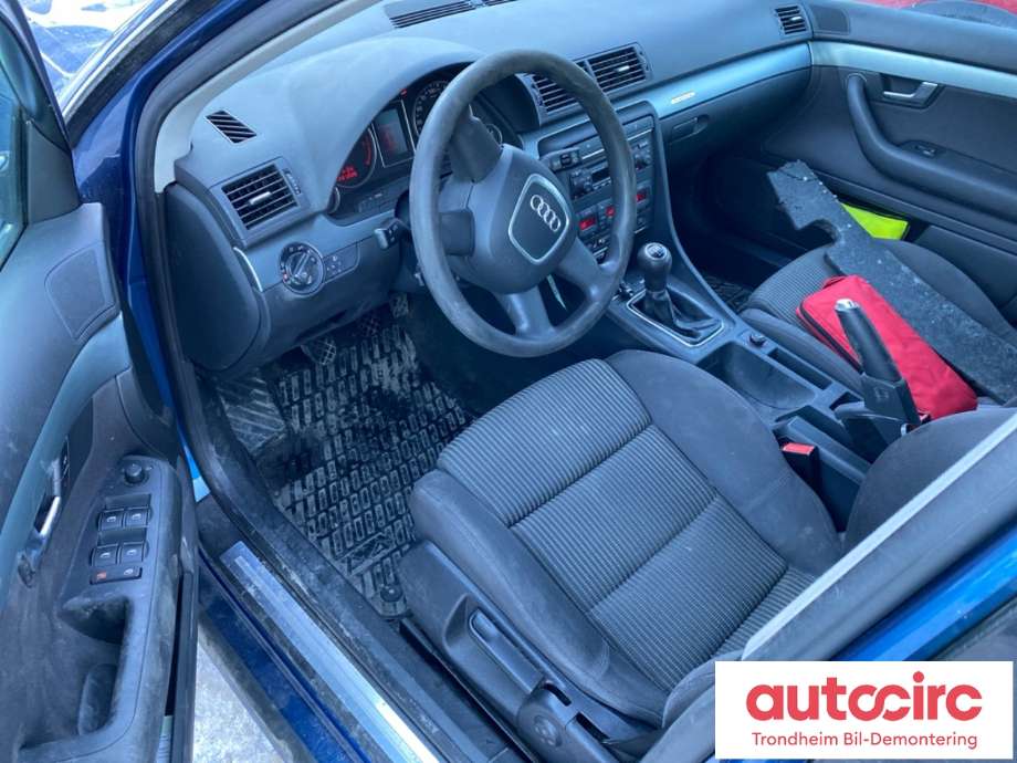 Audi A4 2004-2008 (Type III) (B7) (B7), Motorkode: BFB, Girkassekode: GJW