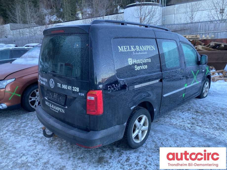 VW Caddy 2015-2020 (Type III, Fase 3) , Motorkode: DFSD, Girkassekode: RTH