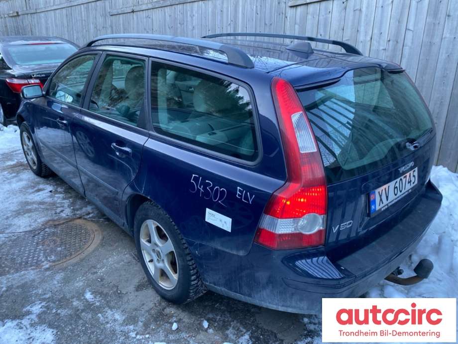 Volvo V50 2004-2007 (Fase 1) , Motorkode: D4164T, Girkassekode: MTX75