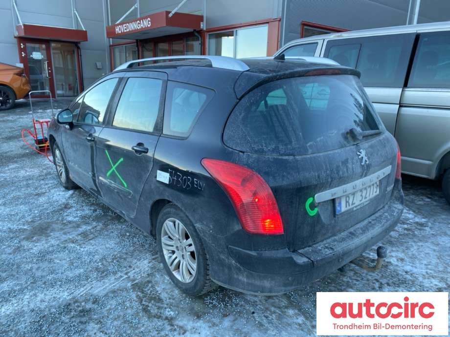 Peugeot 308 2007-2011 (Type I, Fase 1) , Motorkode: 9HZ, Girkassekode: 223192