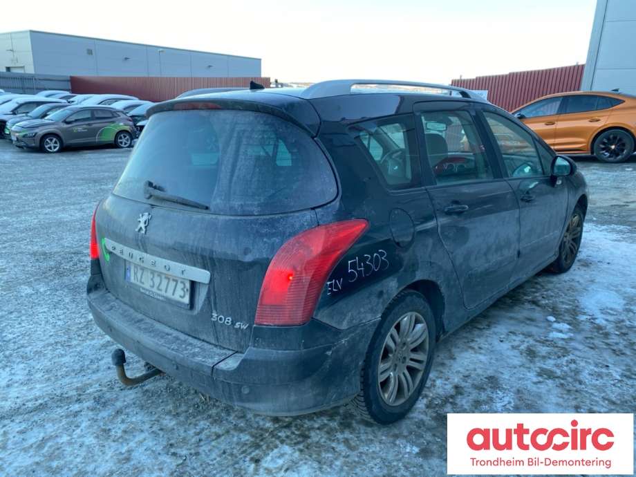 Peugeot 308 2007-2011 (Type I, Fase 1) , Motorkode: 9HZ, Girkassekode: 223192