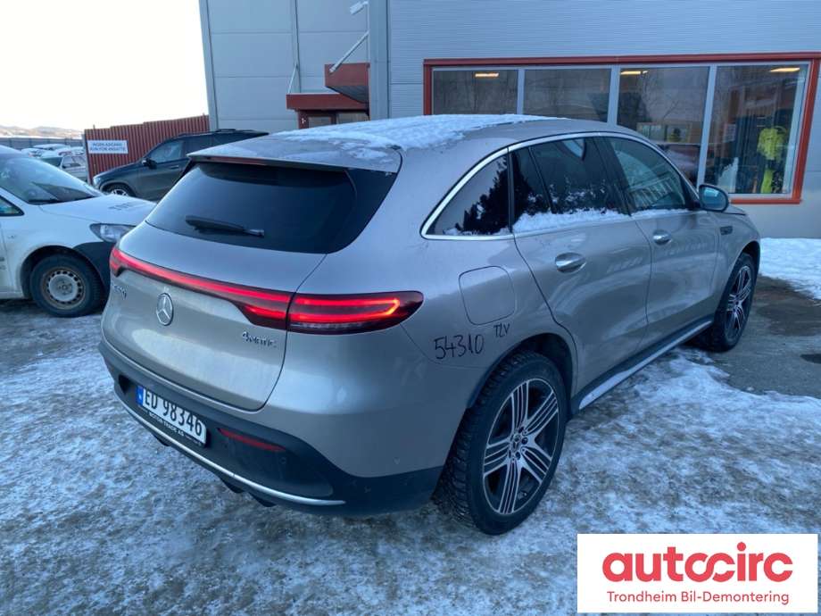Mercedes EQC 2019-->> , Motorkode: 780998, Girkassekode: TRINNLØS