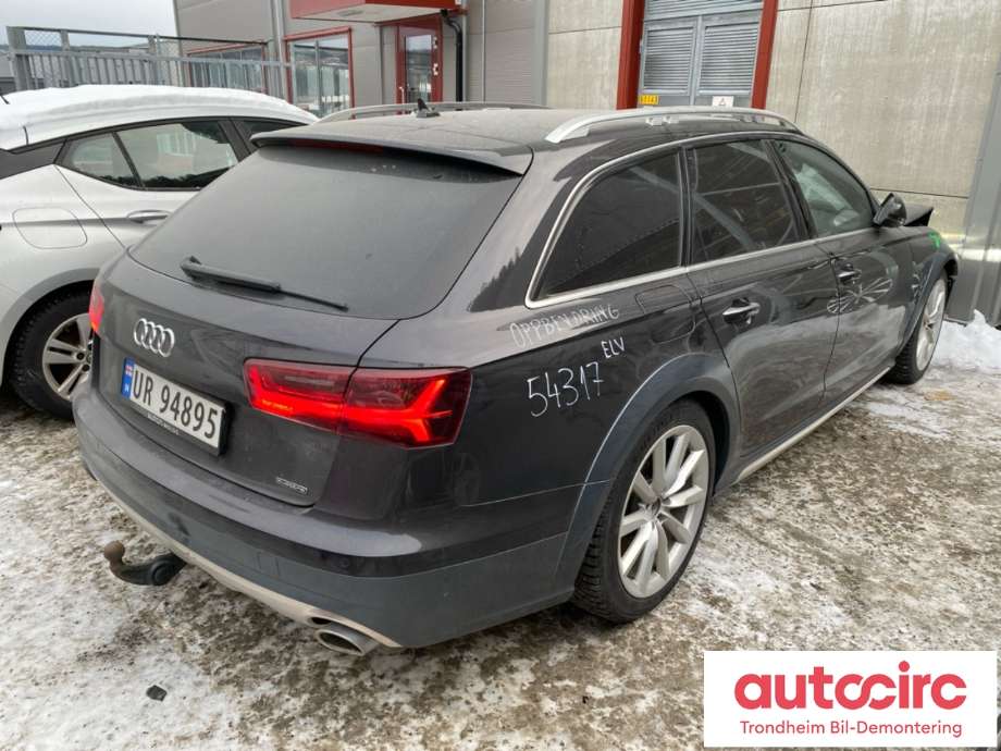 Audi A6, Allroad 2015-2019 (Type III, Fase 2) (C7) (C7), Motorkode: CRTF, Girkassekode: PLZ