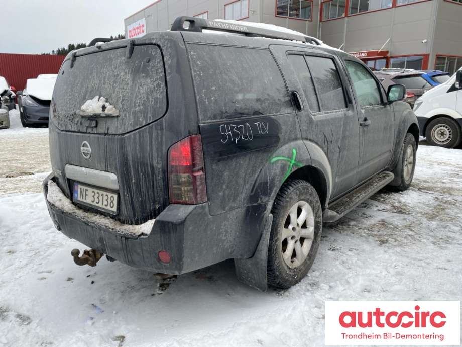 Nissan Pathfinder 2005-2010 (Fase 1) (R51) (R51), Motorkode: YD25, Girkassekode: 32010EB510