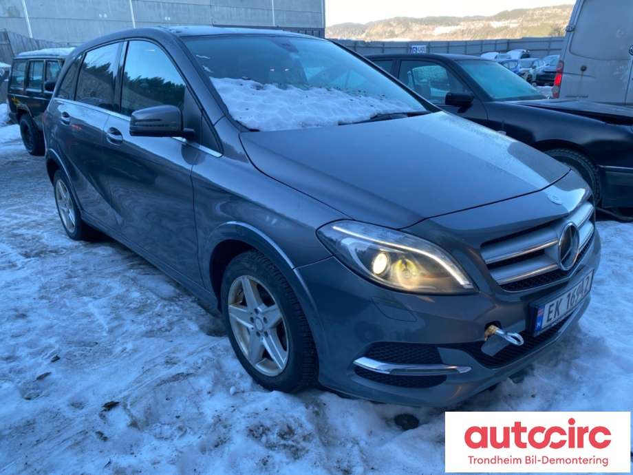 Mercedes B-Klasse, electric drive 2014-2018 (W242) (W242), Motorkode: EM0004, Girkassekode: TRINNLØS