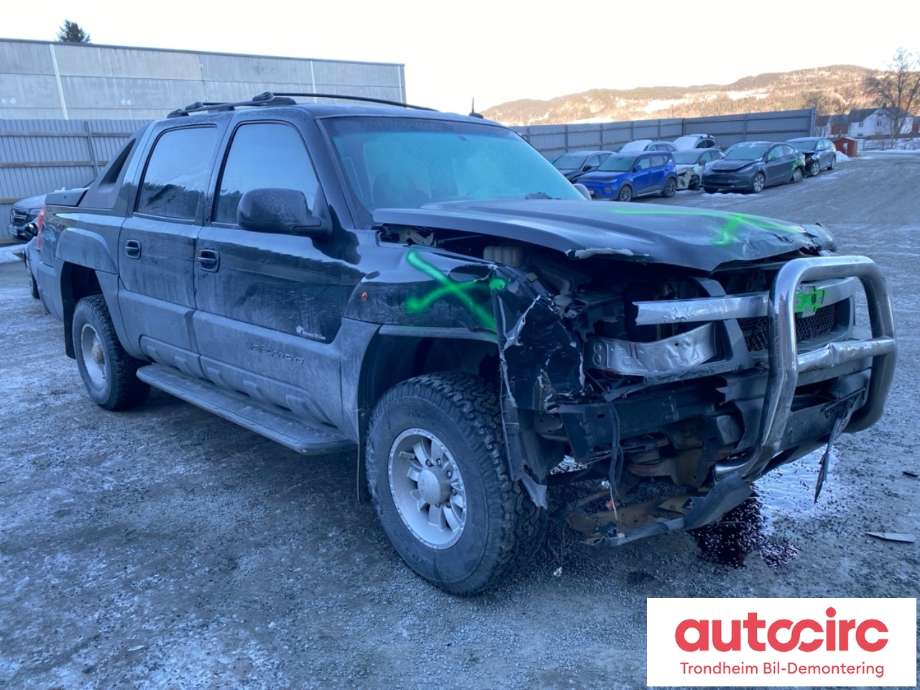 Chevrolet Avalanche 2002-2006 (Type I) , Motorkode: L18, Girkassekode: 4L85-E