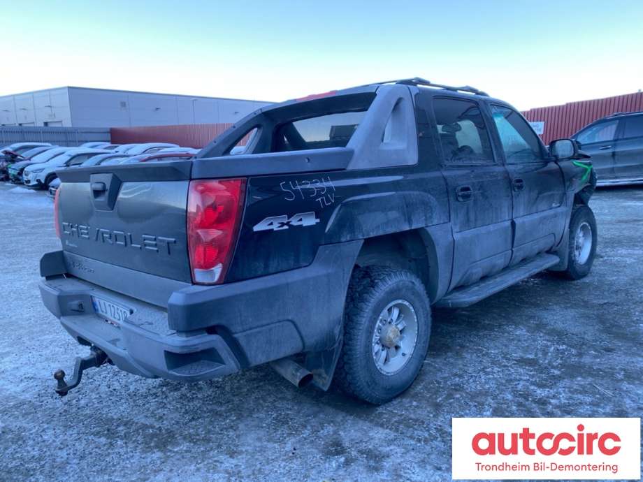 Chevrolet Avalanche 2002-2006 (Type I) , Motorkode: L18, Girkassekode: 4L85-E