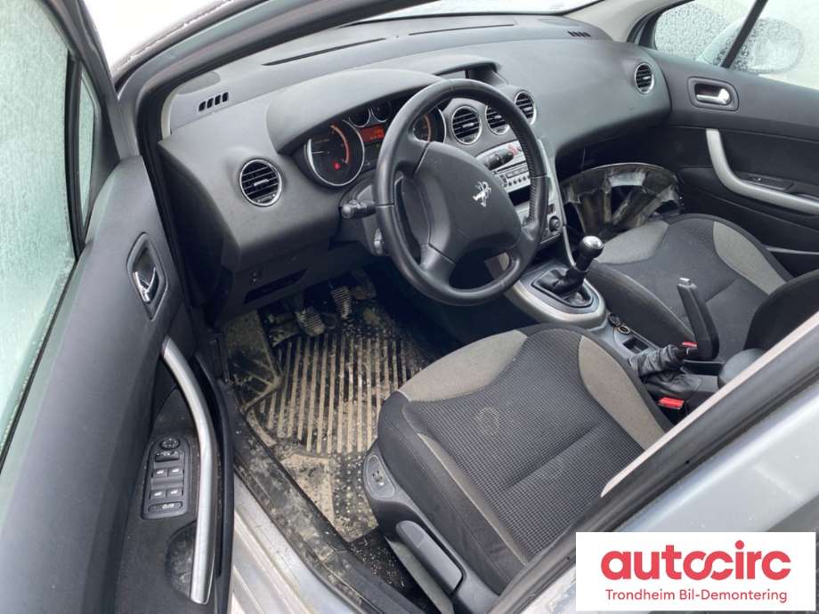 Peugeot 308 2011-2013 (Type I, Fase 2) , Motorkode: 9HP, Girkassekode: 2222LL