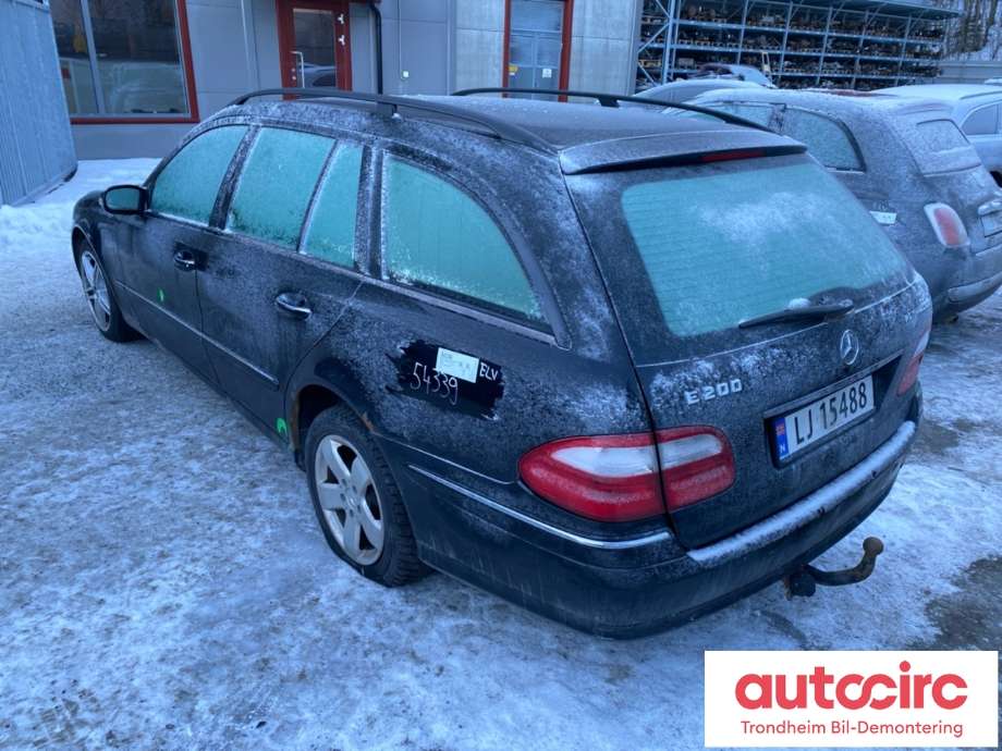 Mercedes E-Klasse 2002-2006 (Fase 1) (W211) (W211), Motorkode: 271941, Girkassekode: 722695