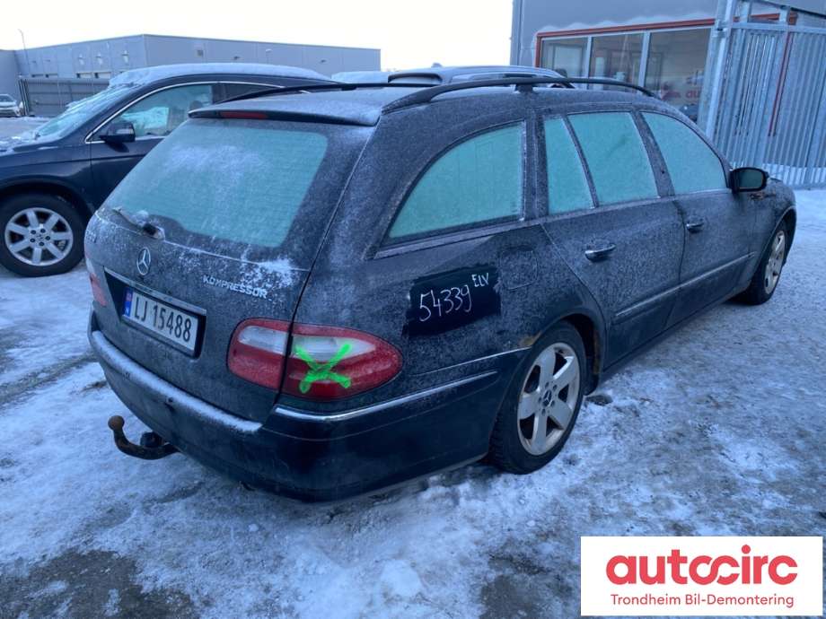 Mercedes E-Klasse 2002-2006 (Fase 1) (W211) (W211), Motorkode: 271941, Girkassekode: 722695