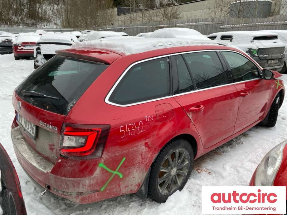 Škoda Octavia 2017-2020 (Type III, Fase 2) , Motorkode: DFFA, Girkassekode: UAT