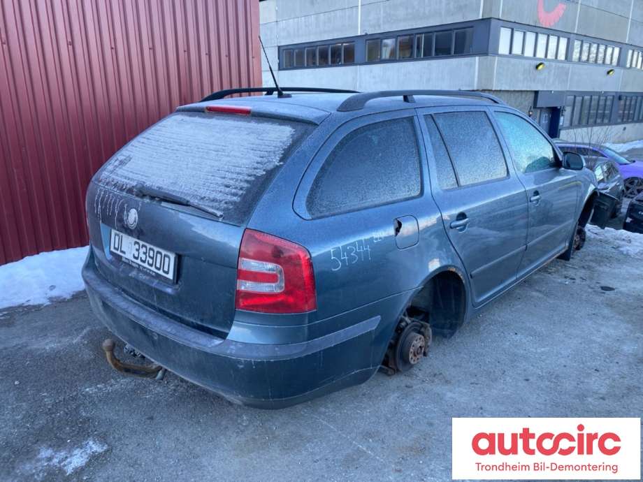 Škoda Octavia 2005-2008 (Type II, Fase 1) , Motorkode: BXE, Girkassekode: FWZ
