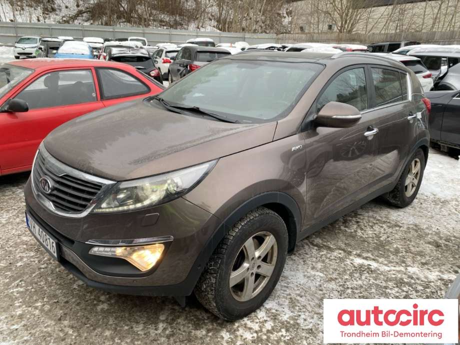 Kia Sportage, 2010-2016 (Type III)  delebil , Motorkode: D4HA, Girkassekode: 4300024960