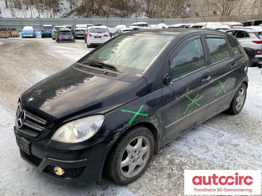 Mercedes B-Klasse 2008-2011 (Fase 2) (W245) (W245), Motorkode: 640941, Girkassekode: 722800