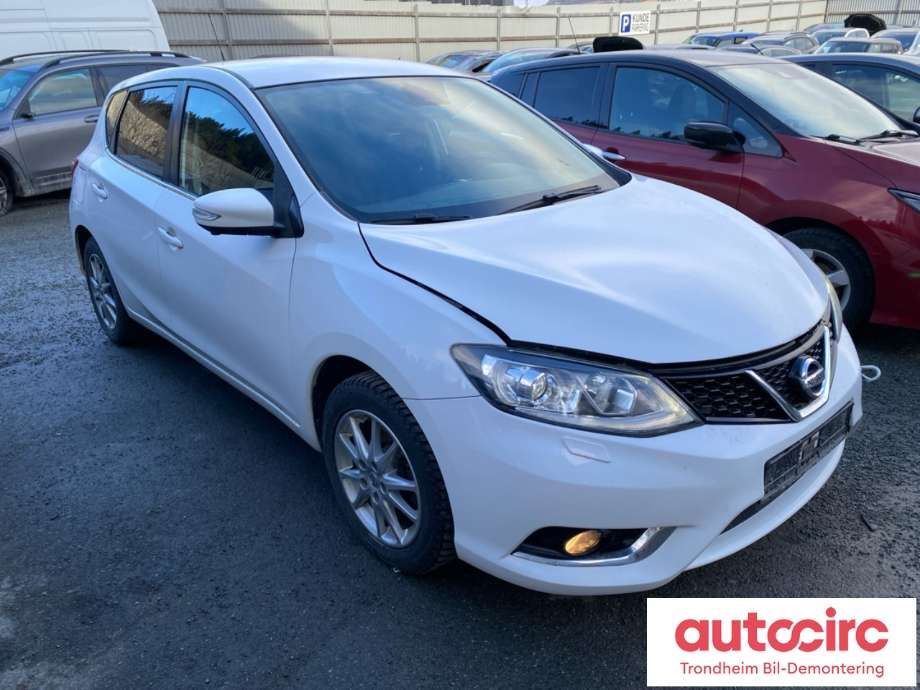 Nissan Pulsar 2014-->> delebil , Motorkode: HRA2, Girkassekode: 3201001Q9Z