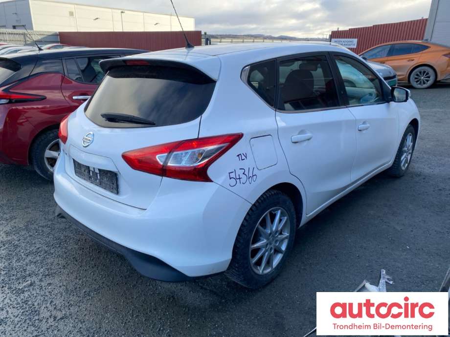 Nissan Pulsar 2014-->> delebil , Motorkode: HRA2, Girkassekode: 3201001Q9Z