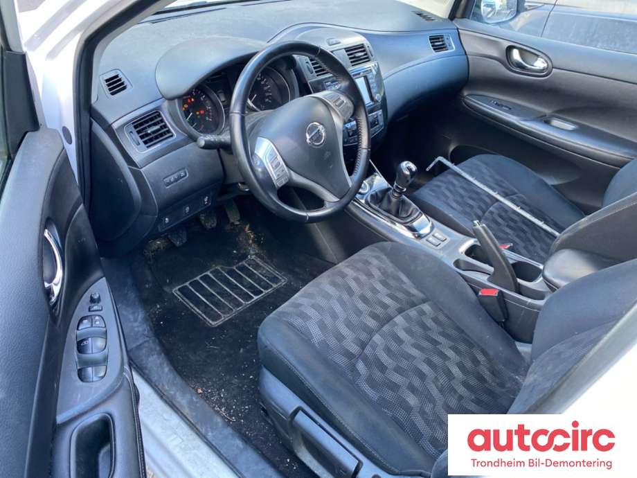 Nissan Pulsar 2014-->> delebil , Motorkode: HRA2, Girkassekode: 3201001Q9Z