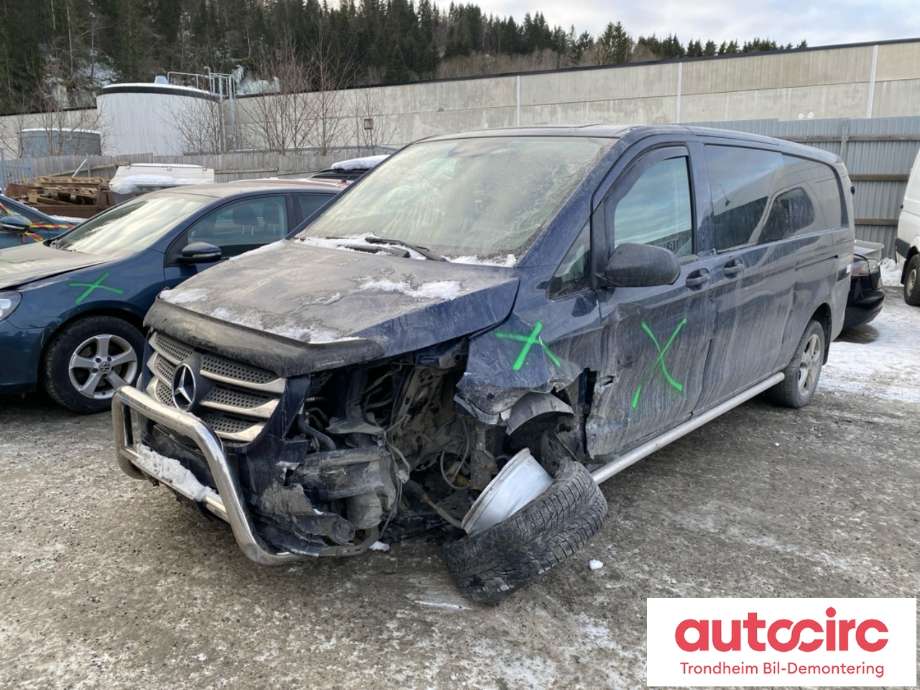 Mercedes Vito, 2014->> (W447) (W447) delebil , Motorkode: 651950, Girkassekode: 722965