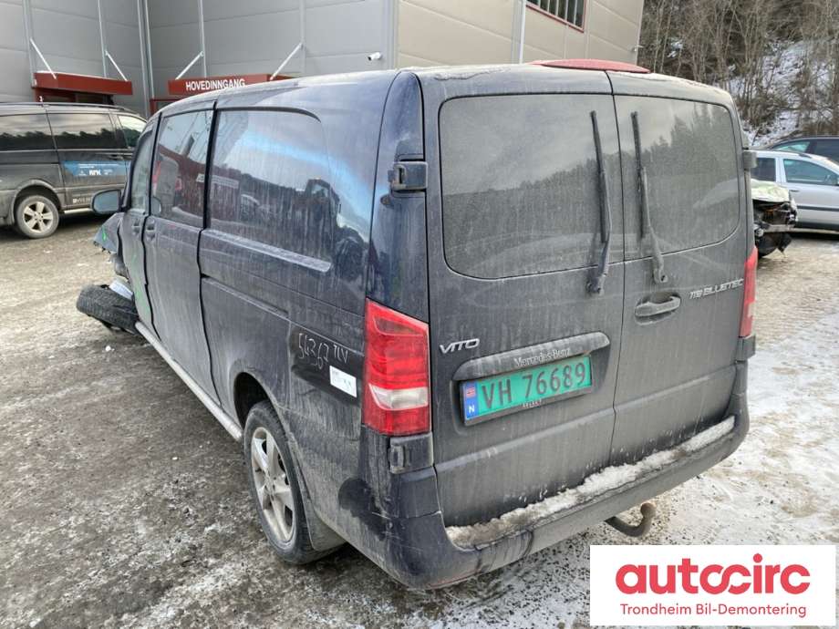 Mercedes Vito 2014-->> (W447) delebil , Motorkode: 651950, Girkassekode: 722965