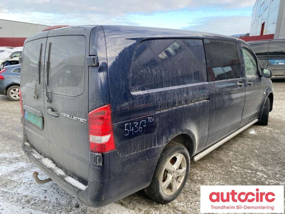 Mercedes Vito 2014-->> (W447) delebil , Motorkode: 651950, Girkassekode: 722965