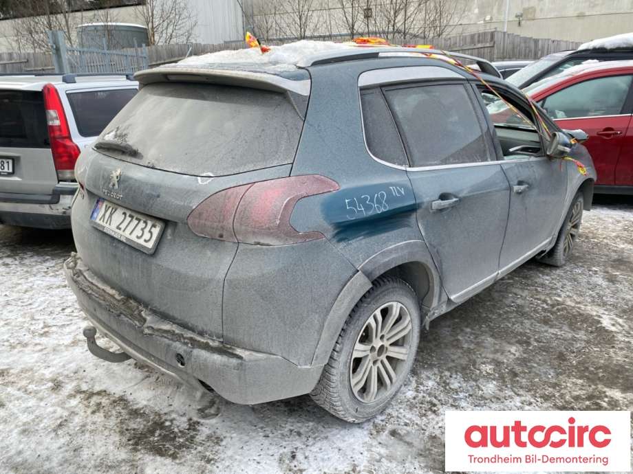 Peugeot 2008 2013-2019 (Type I) , Motorkode: HN01, Girkassekode: 9807418780