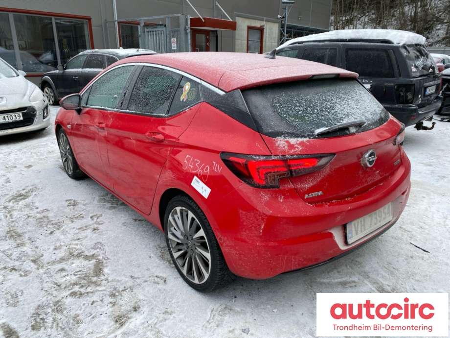 Opel Astra K 2015-->> , Motorkode: B14XFT, Girkassekode: MFX