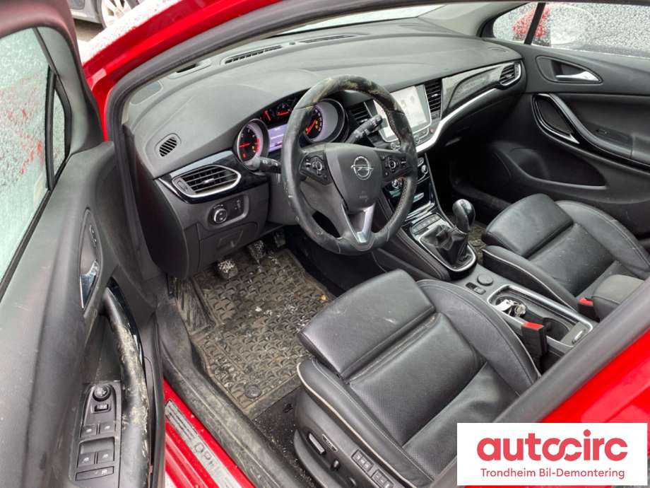 Opel Astra K 2015-->> , Motorkode: B14XFT, Girkassekode: MFX