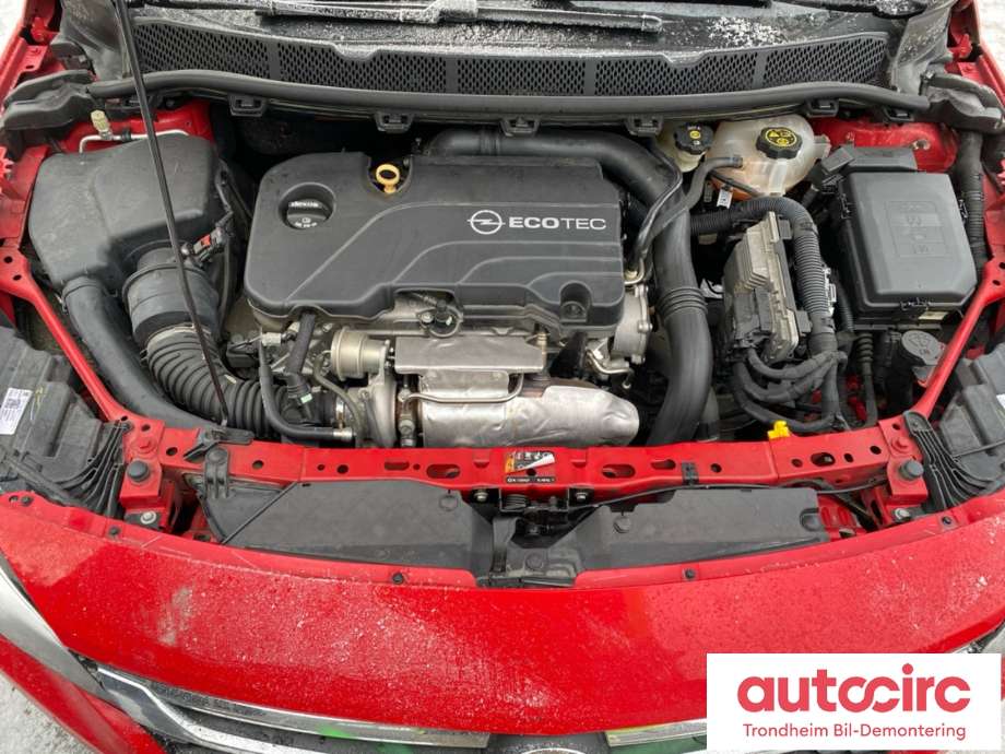 Opel Astra K 2015-->> , Motorkode: B14XFT, Girkassekode: MFX