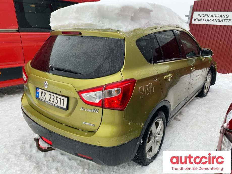 Suzuki SX4 S-CROSS 2013-->> (Type II) , Motorkode: D16AA, Girkassekode: 2400067880
