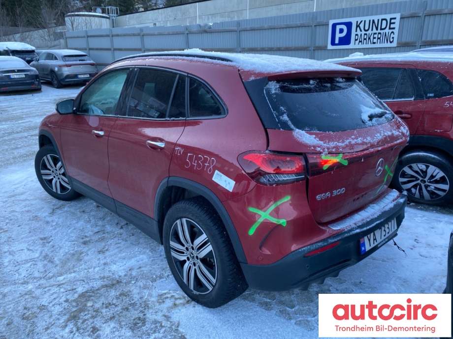 Mercedes EQA 2021-->> , Motorkode: 780200, Girkassekode: TRINNLØS